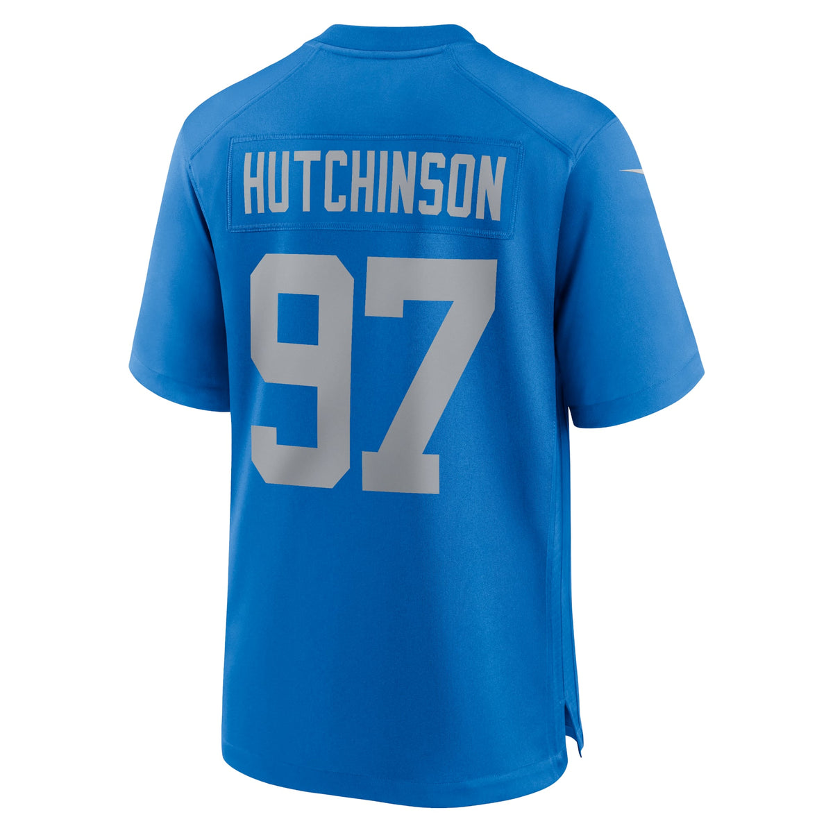 Men's Detroit Lions Aidan Hutchinson Nike  Blue Alternate Game Jersey