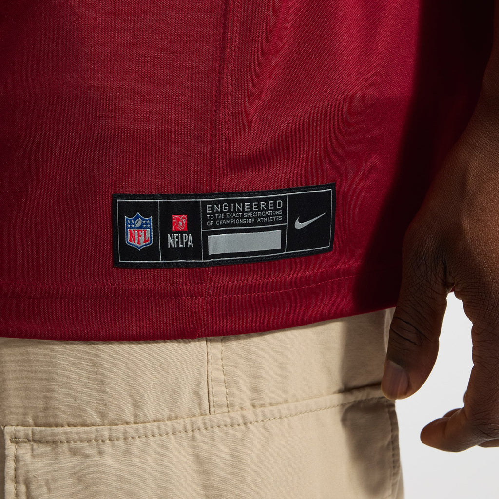 Men's Washington Commanders Terry McLaurin Nike White Vapor F.U.S.E. Stitched Limited Jersey