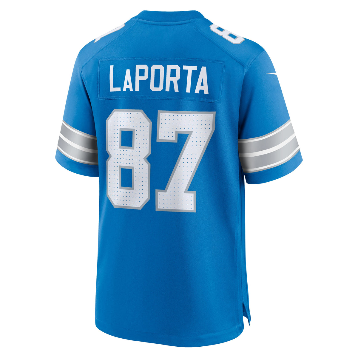 Men's Detroit Lions Sam LaPorta Nike Black 2nd Alternate Game Jersey