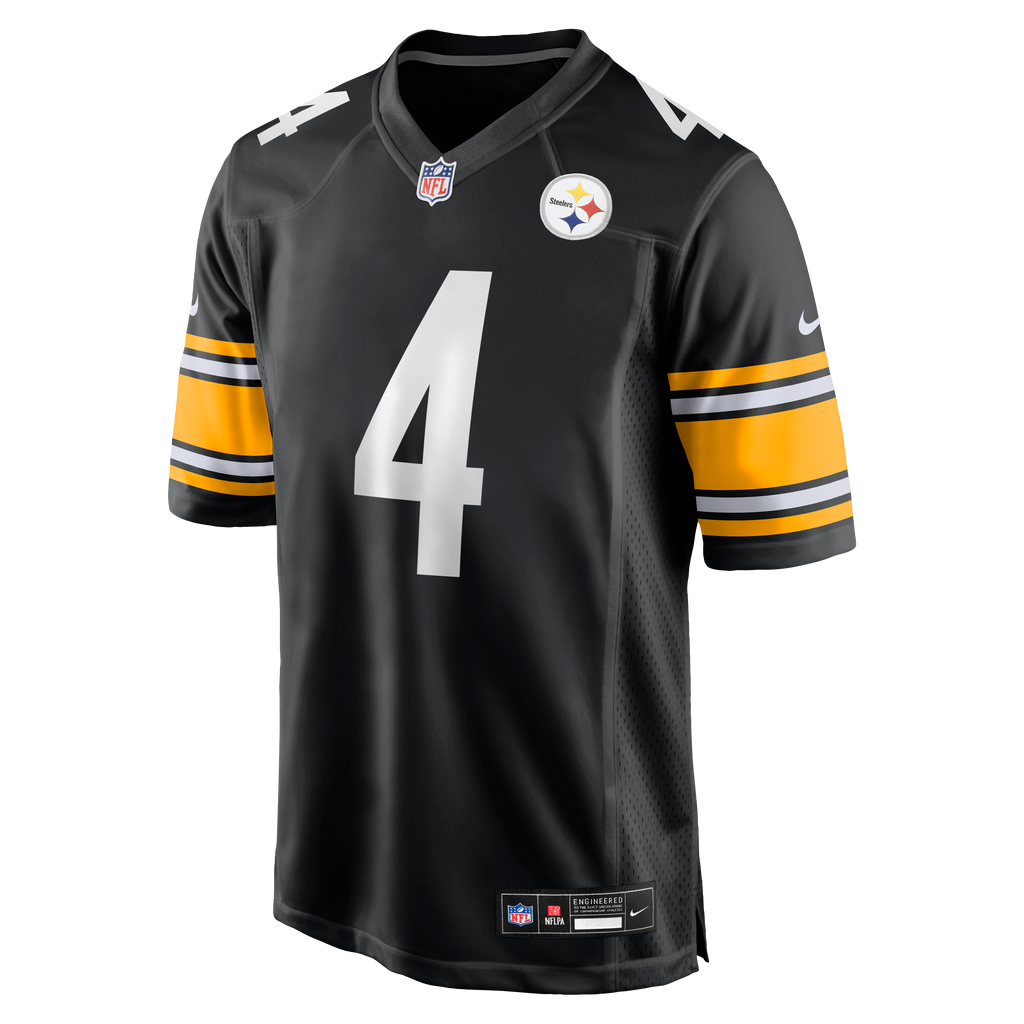 Men's Pittsburgh Steelers DK Metcalf Nike Gold Alternate 1933 Throwback Game Jersey