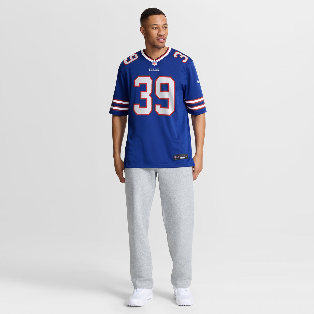 Men's Buffalo Bills Tommy Doman Jr Nike Royal Team Game Jersey