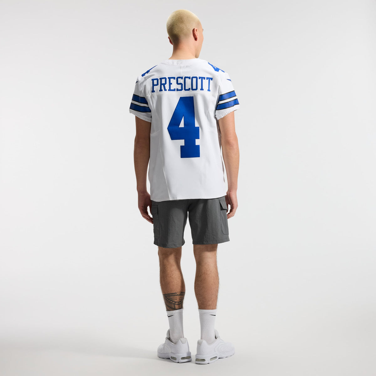 Men's Dallas Cowboys Dak Prescott Nike White Vapor F.U.S.E. Elite Jersey