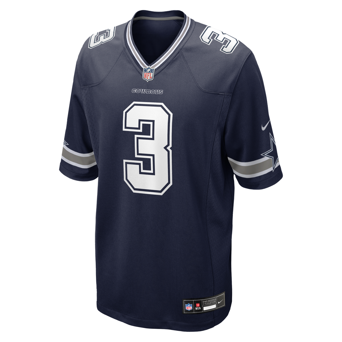Men's Dallas Cowboys George Pickens Nike White Game Jersey