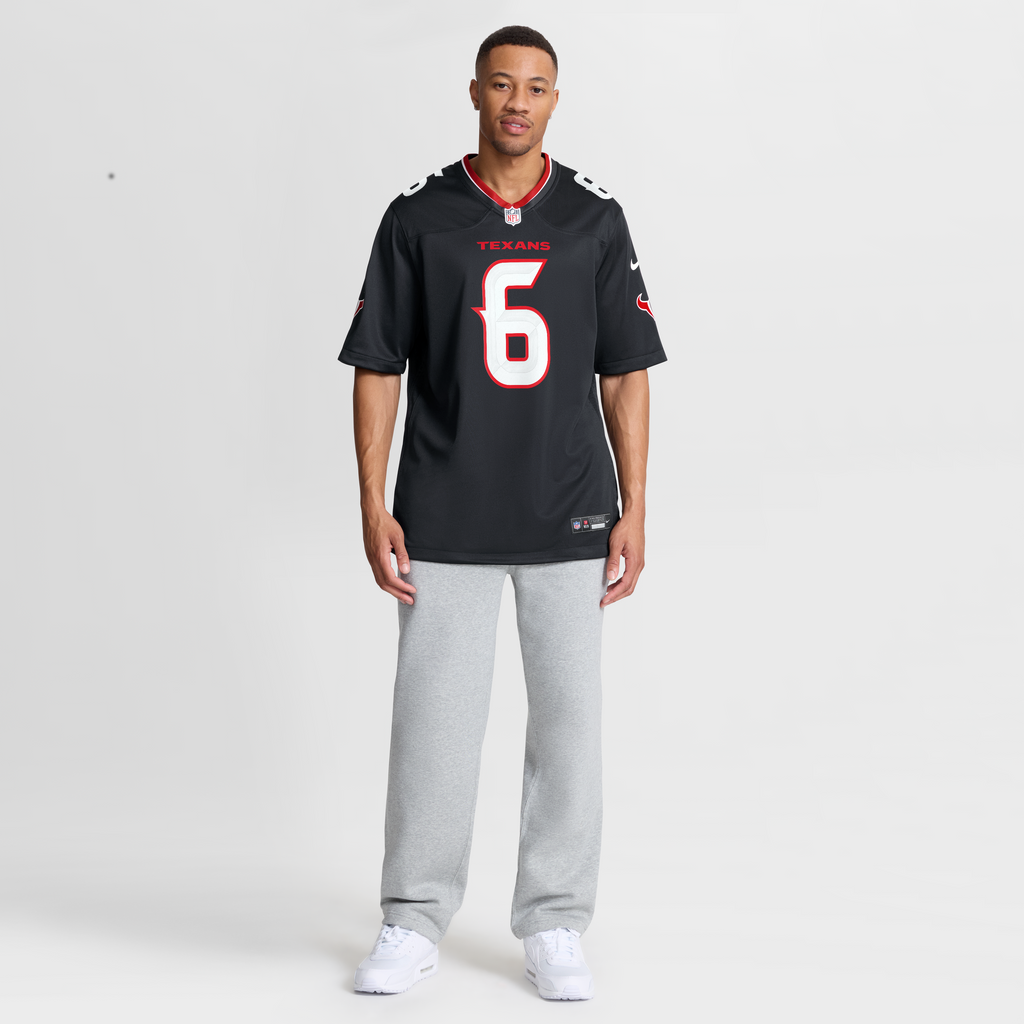 Men's Houston Texans Reed Blankenship Nike  Navy Team Game Jersey