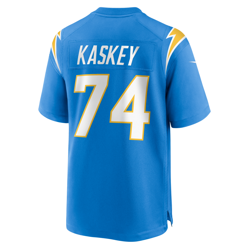 Men's Los Angeles Chargers Matt Kaskey Nike Powder Blue Team Game Jersey