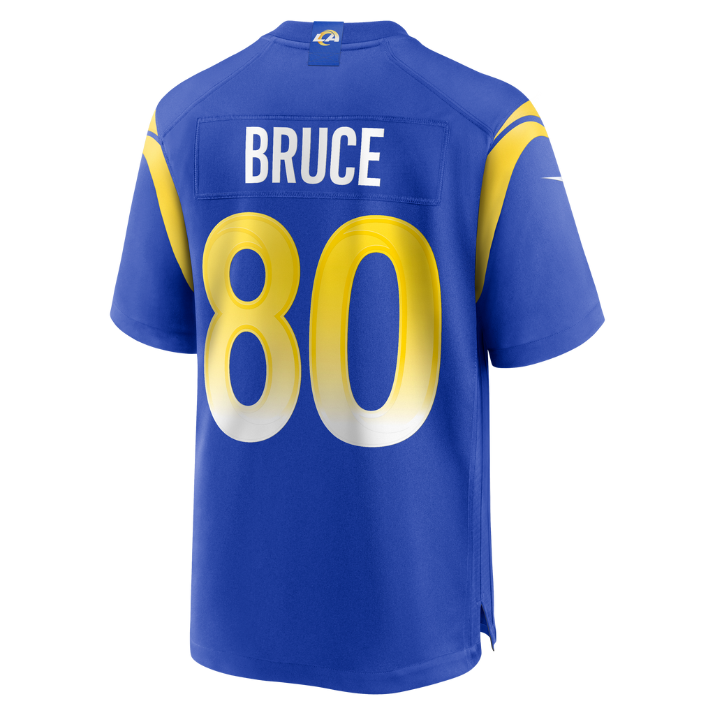 Men's Los Angeles Rams Isaac Bruce Nike Royal Game Retired Player Jersey