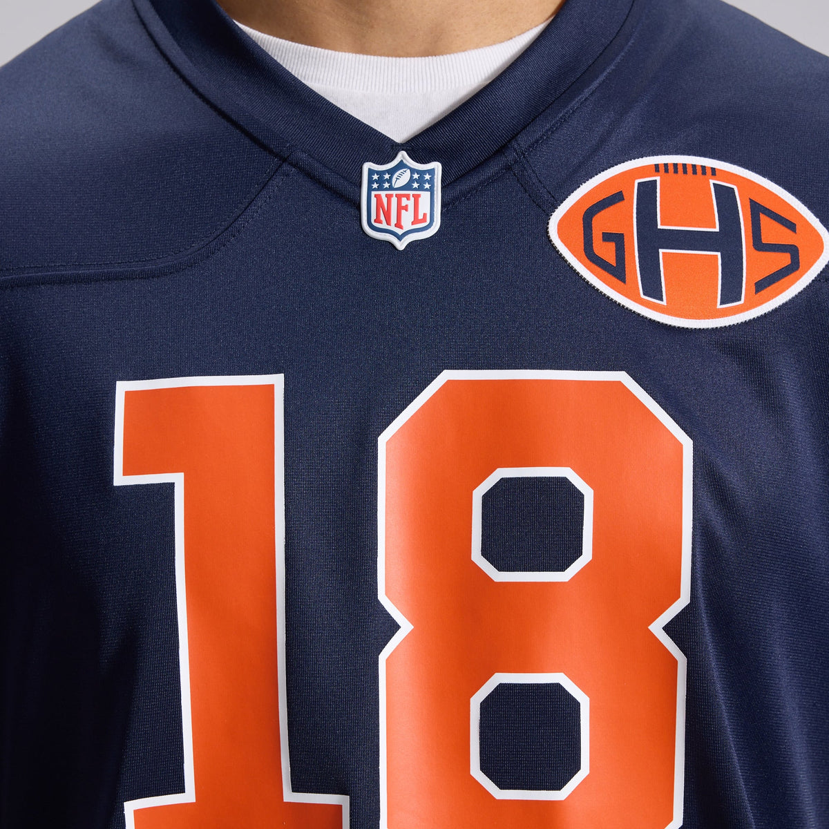 Men's Chicago Bears Caleb Williams Nike Navy 2026 Rivalries Collection Game Jersey