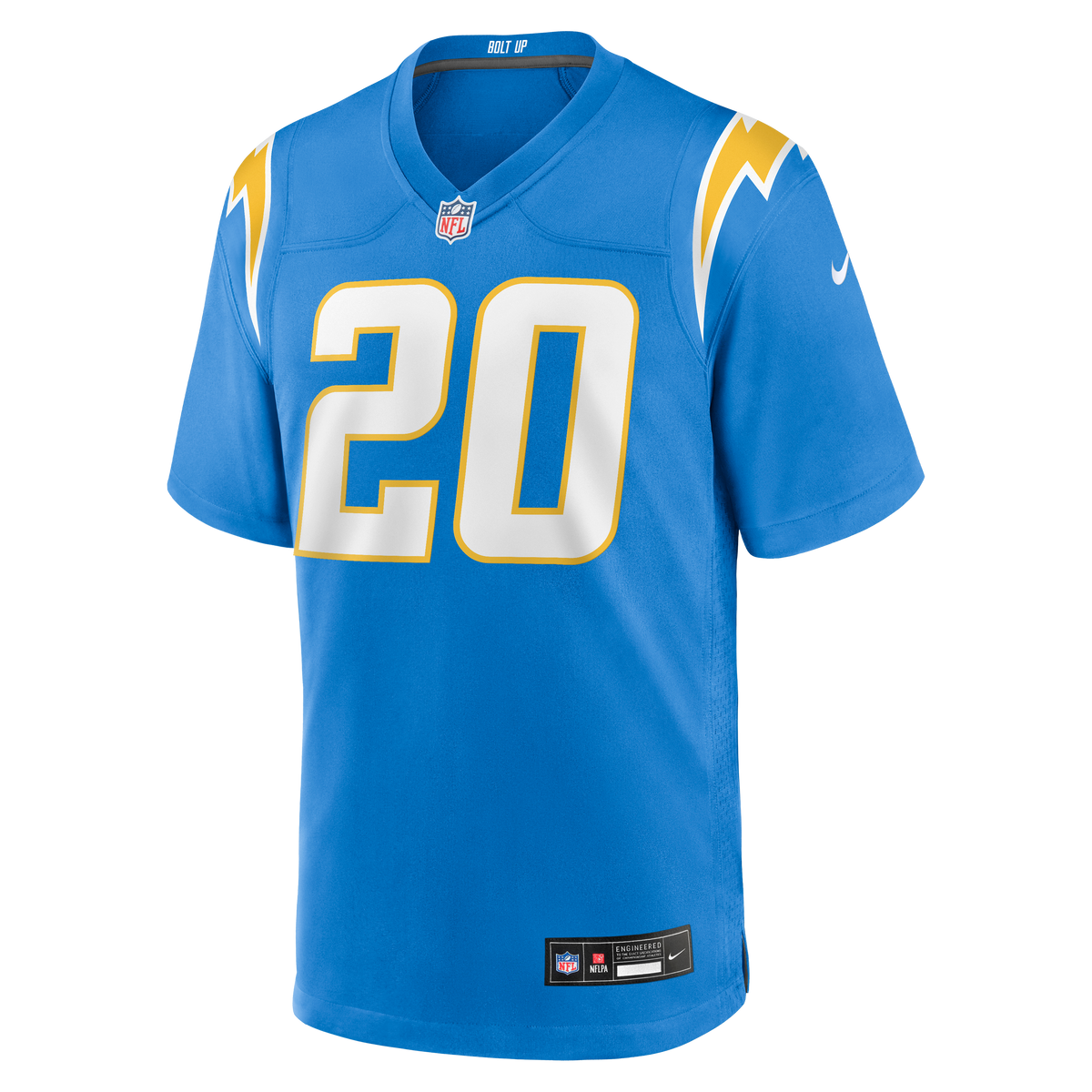 Men's Los Angeles Chargers Cam Hart Nike  Powder Blue Team Game Jersey