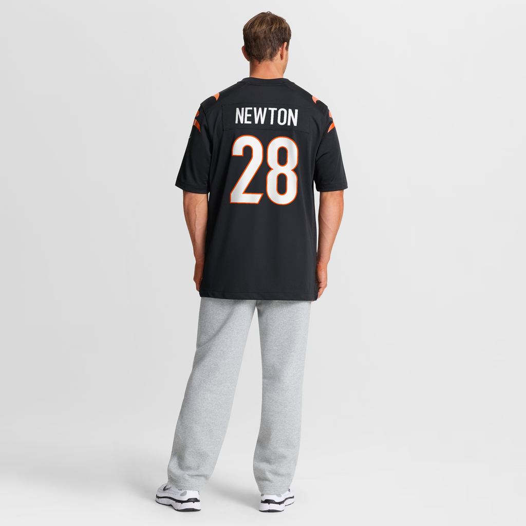 Men's Cincinnati Bengals Josh Newton Nike  Black  Game Jersey