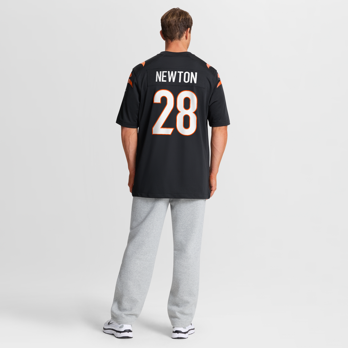 Men's Cincinnati Bengals Josh Newton Nike  Black  Game Jersey