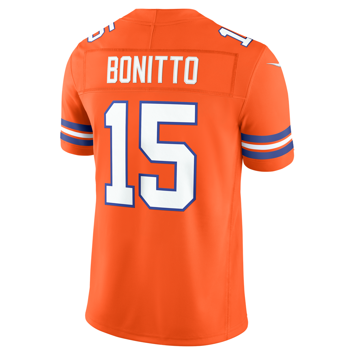 Men's Denver Broncos Nik Bonitto Nike Navy Alternate Vapor F.U.S.E. Stitched Limited Jersey
