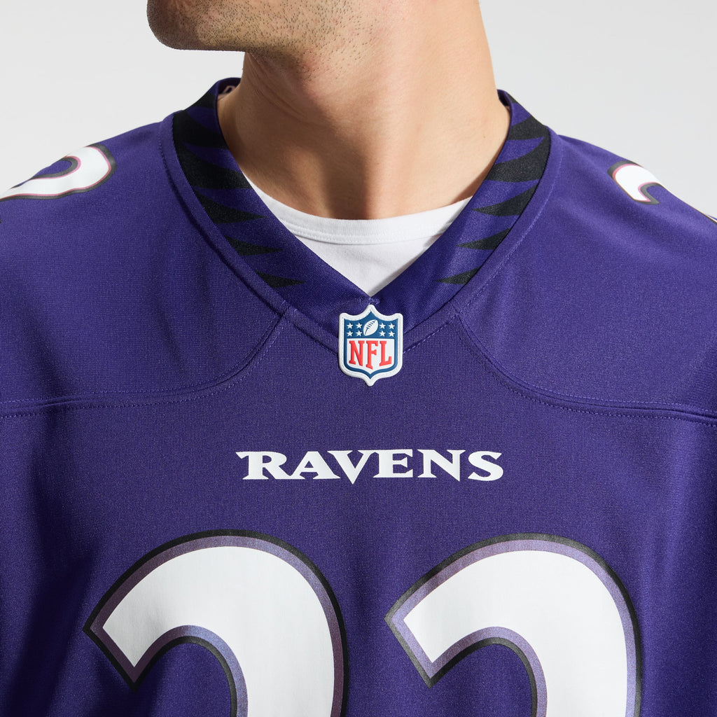 Men's Baltimore Ravens Derrick Henry Nike Purple Team Game Jersey