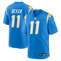 Men's Los Angeles Chargers Cameron Dicker Nike Powder Blue Game Jersey