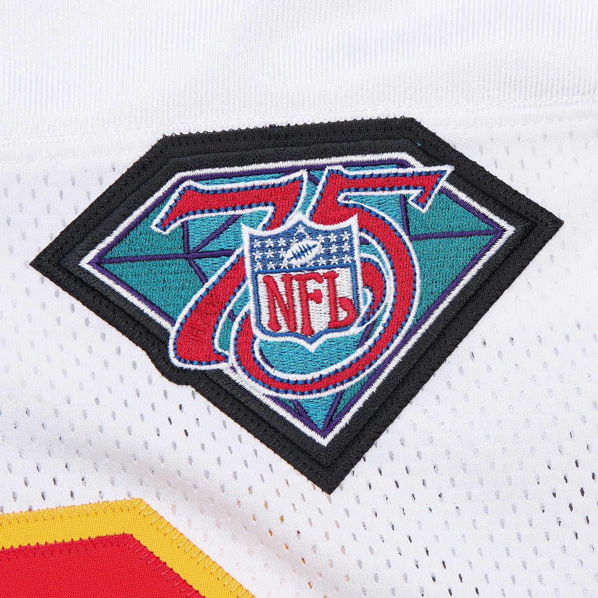 Men's Kansas City Chiefs 1994 Derrick Thomas Mitchell & Ness White Authentic Throwback Retired Player Jersey