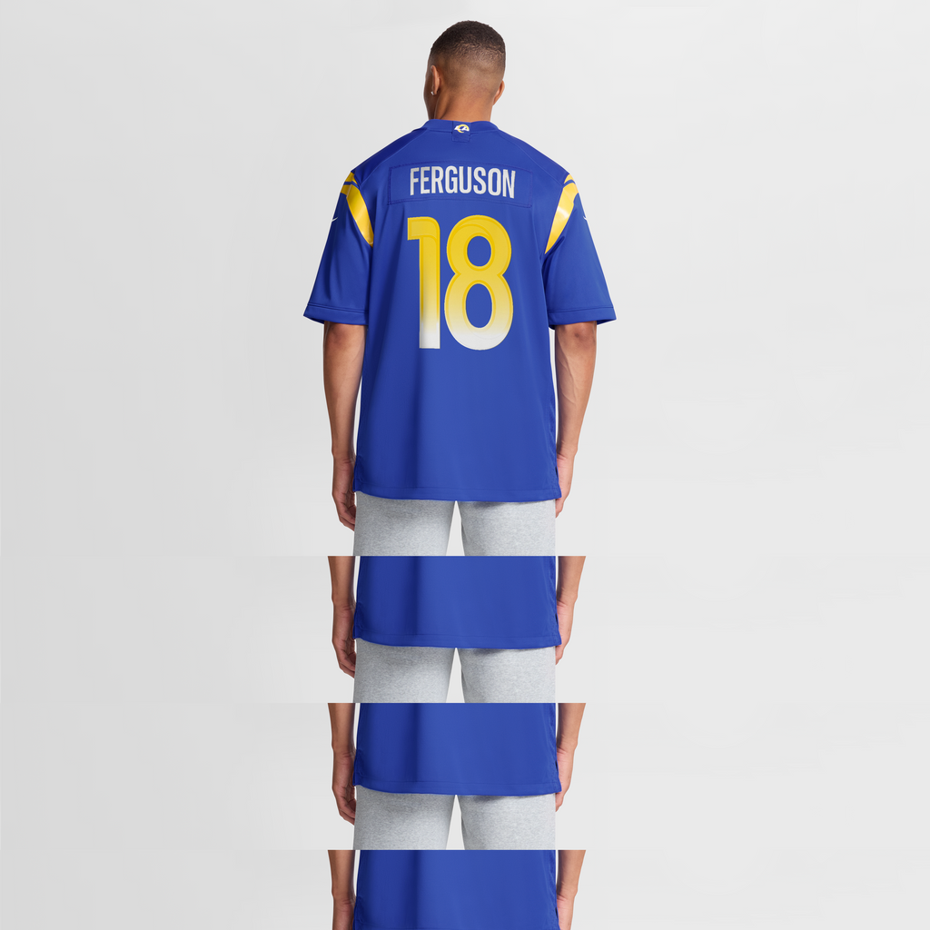Men's Los Angeles Rams Terrance Ferguson Nike  Royal Team Game Jersey