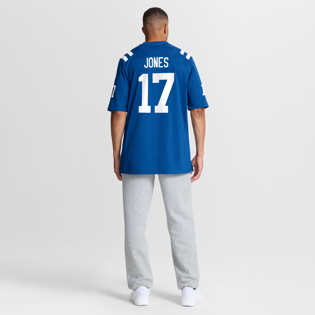Men's Indianapolis Colts Daniel Jones Nike  Royal Team Game Jersey