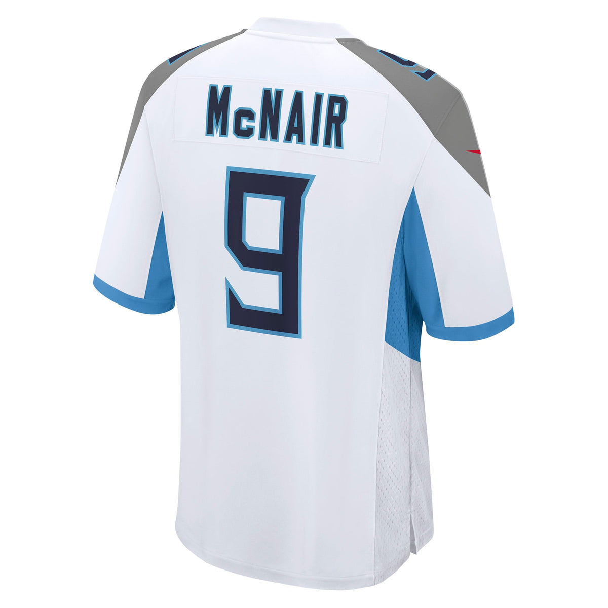 Men's Tennessee Titans Steve McNair Nike White Retired Player Game Jersey