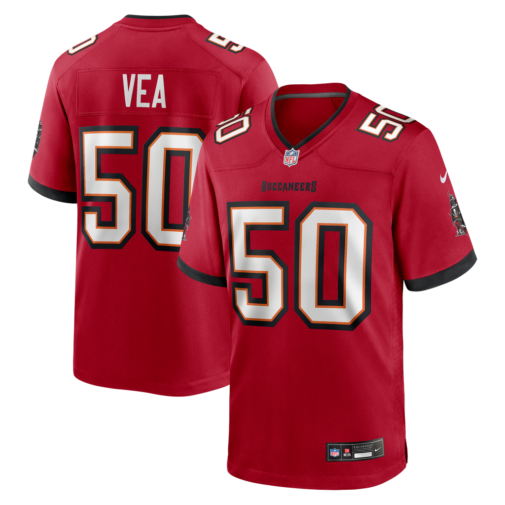 Men's Tampa Bay Buccaneers Vita Vea Nike Red Game Jersey