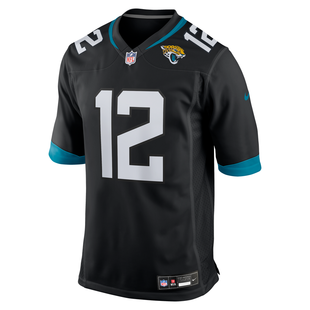 Men's Jacksonville Jaguars Travis Hunter Nike Teal Team Game Jersey