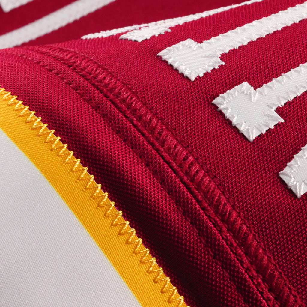 Men's Washington Commanders Mike Sainristil Nike White Vapor F.U.S.E. Stitched Limited Jersey