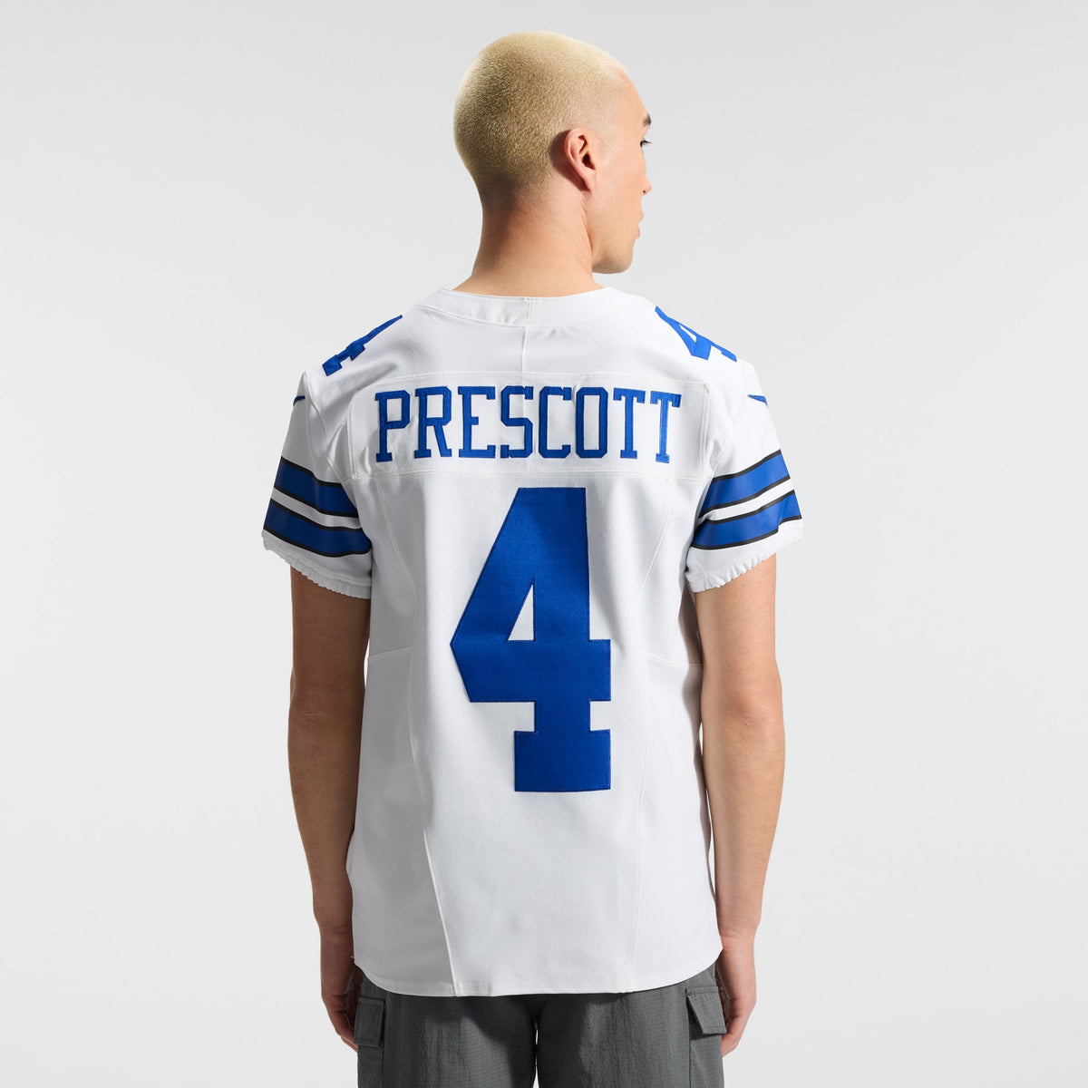 Men's Dallas Cowboys Dak Prescott Nike White Vapor F.U.S.E. Elite Jersey
