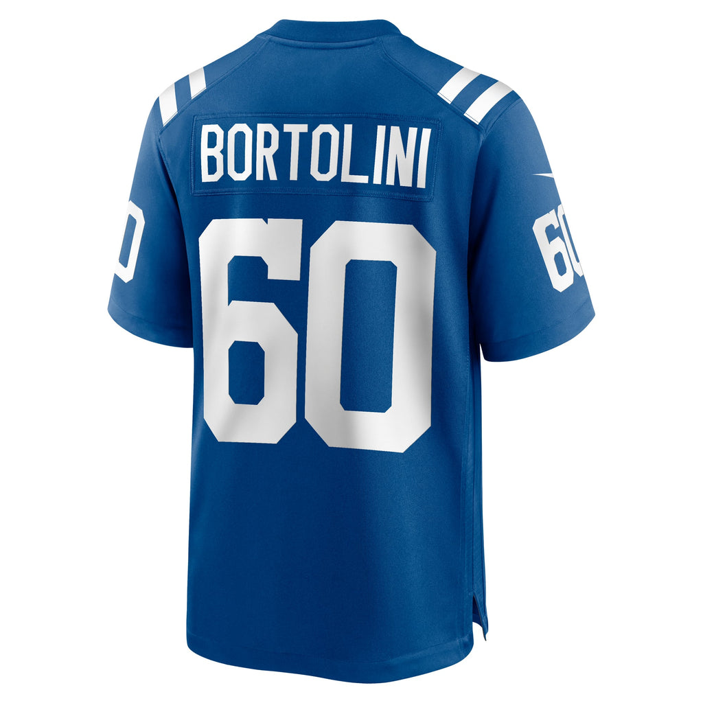 Men's Indianapolis Colts Tanor Bortolini Nike  Royal Game Jersey