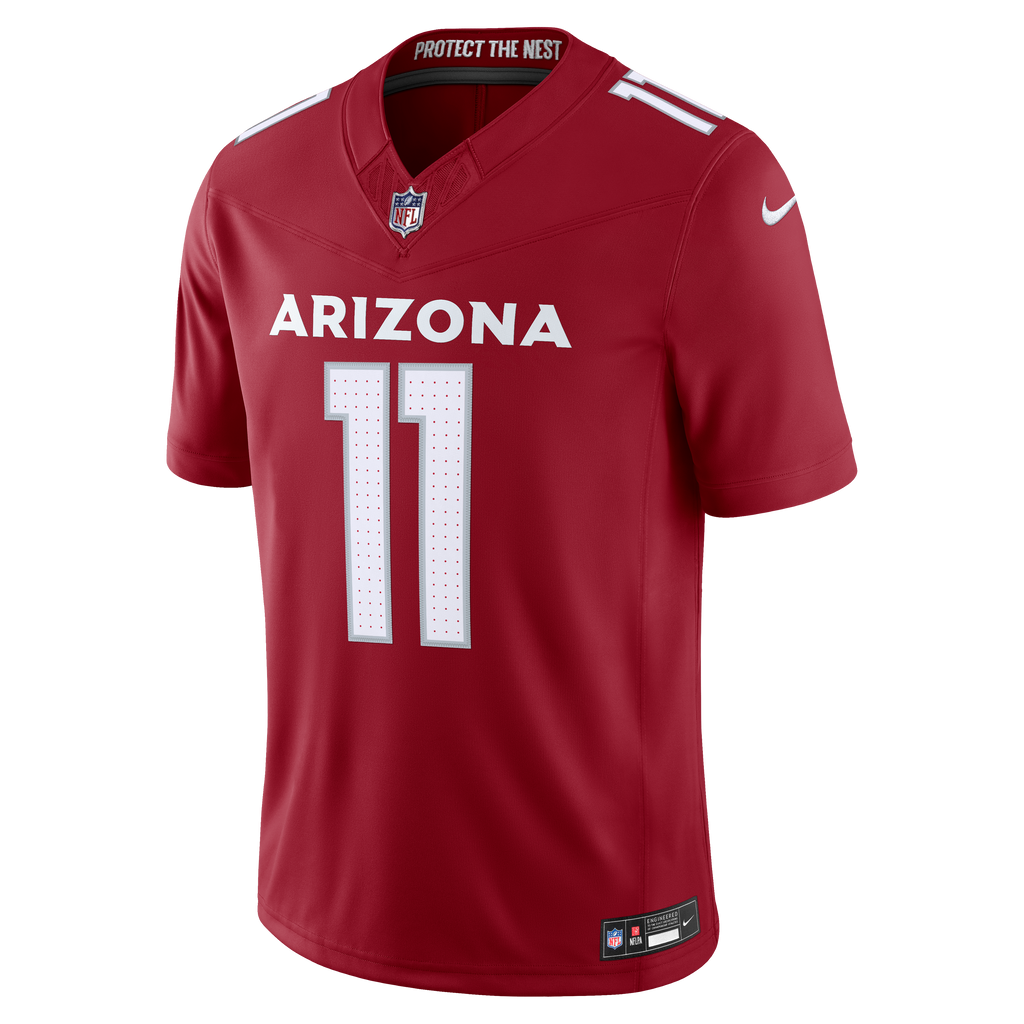 Men's Arizona Cardinals Larry Fitzgerald Nike Cardinal Vapor F.U.S.E. Stitched Retired Limited Jersey