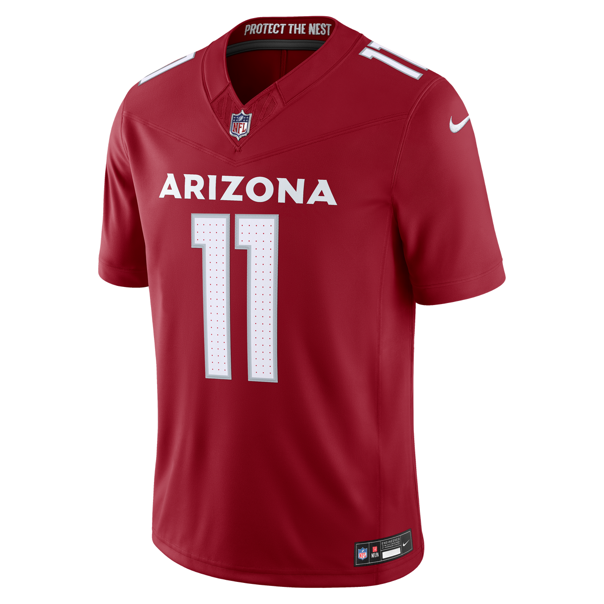 Men's Arizona Cardinals Larry Fitzgerald Nike Cardinal Vapor F.U.S.E. Stitched Retired Limited Jersey