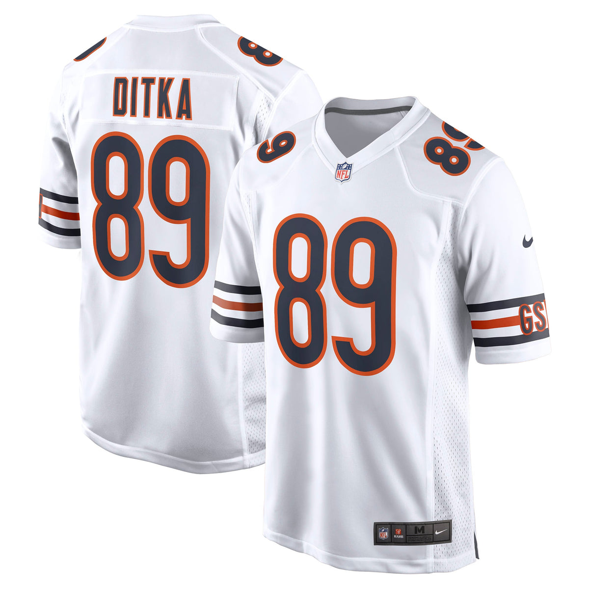 Men's Chicago Bears Mike Ditka Nike Navy Game Retired Player Jersey