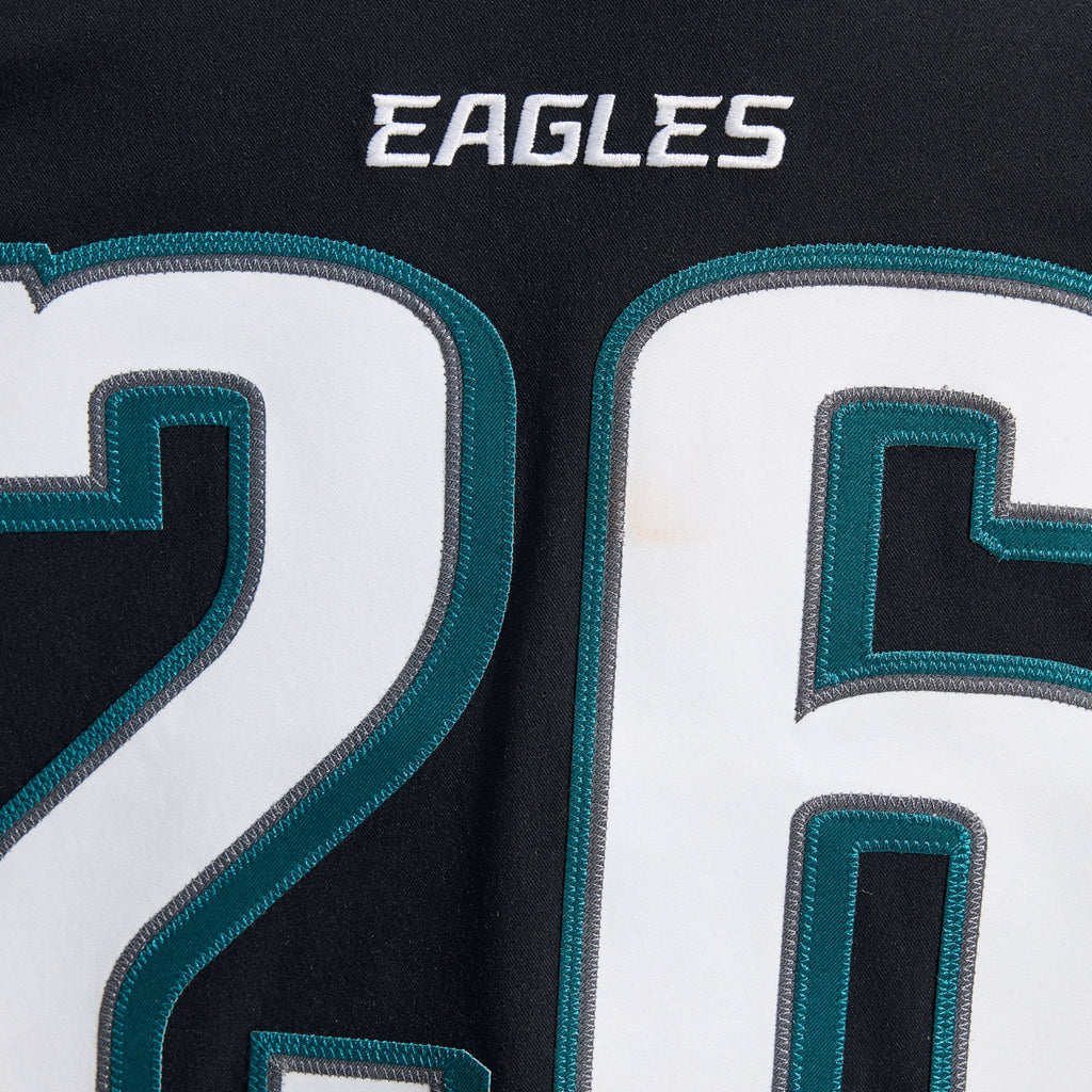Men's Philadelphia Eagles Saquon Barkley Nike Black Alternate Vapor F.U.S.E. Elite Jersey