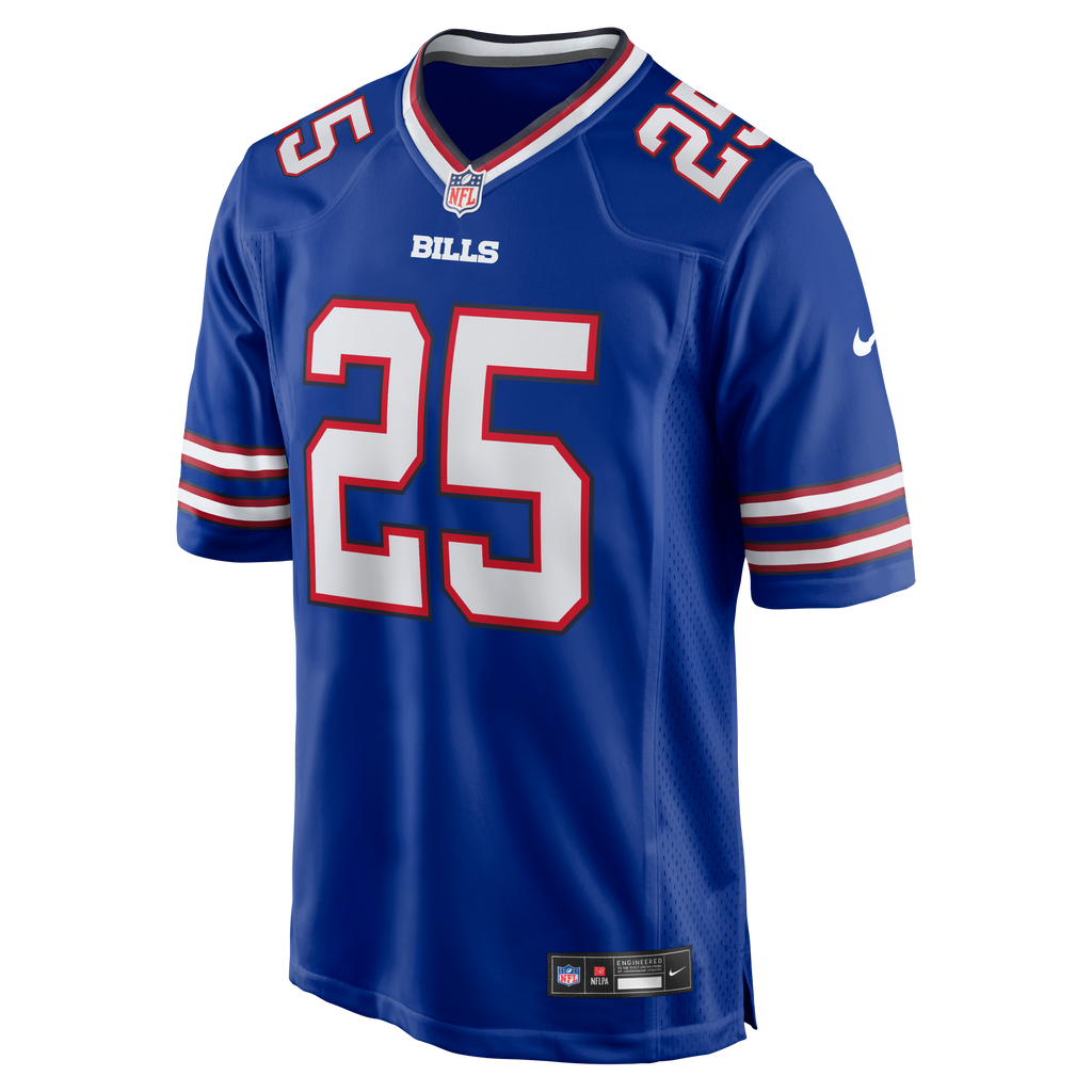 Men's Buffalo Bills Geno Stone Nike  Royal Team Game Jersey