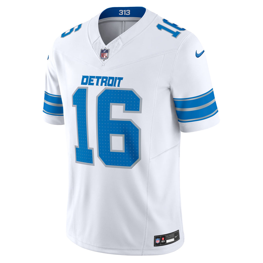 Men's Detroit Lions Jared Goff Nike Blue Vapor F.U.S.E. Limited Jersey