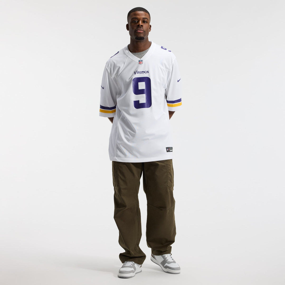 Men's Minnesota Vikings J.J. McCarthy Nike  White Game Jersey