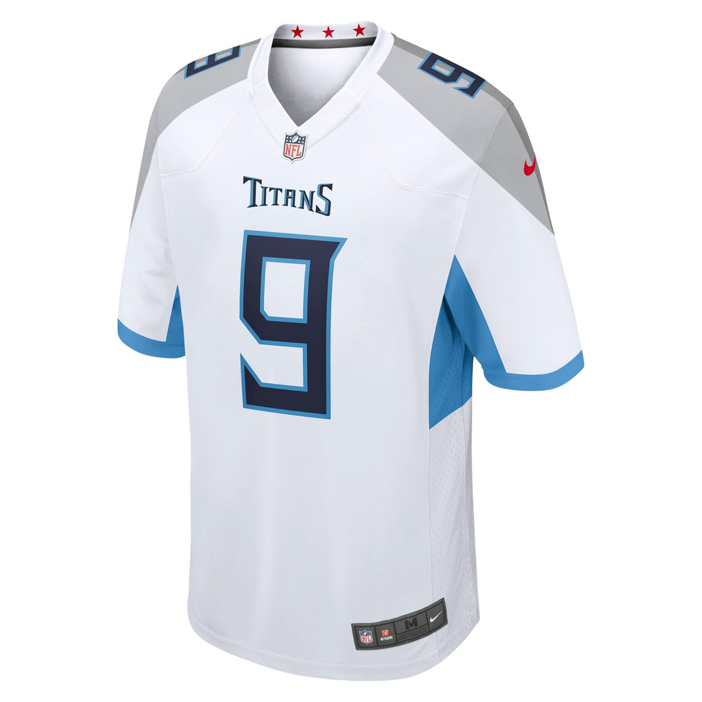 Men's Tennessee Titans Steve McNair Nike Light Blue Retired Player Alternate Game Jersey