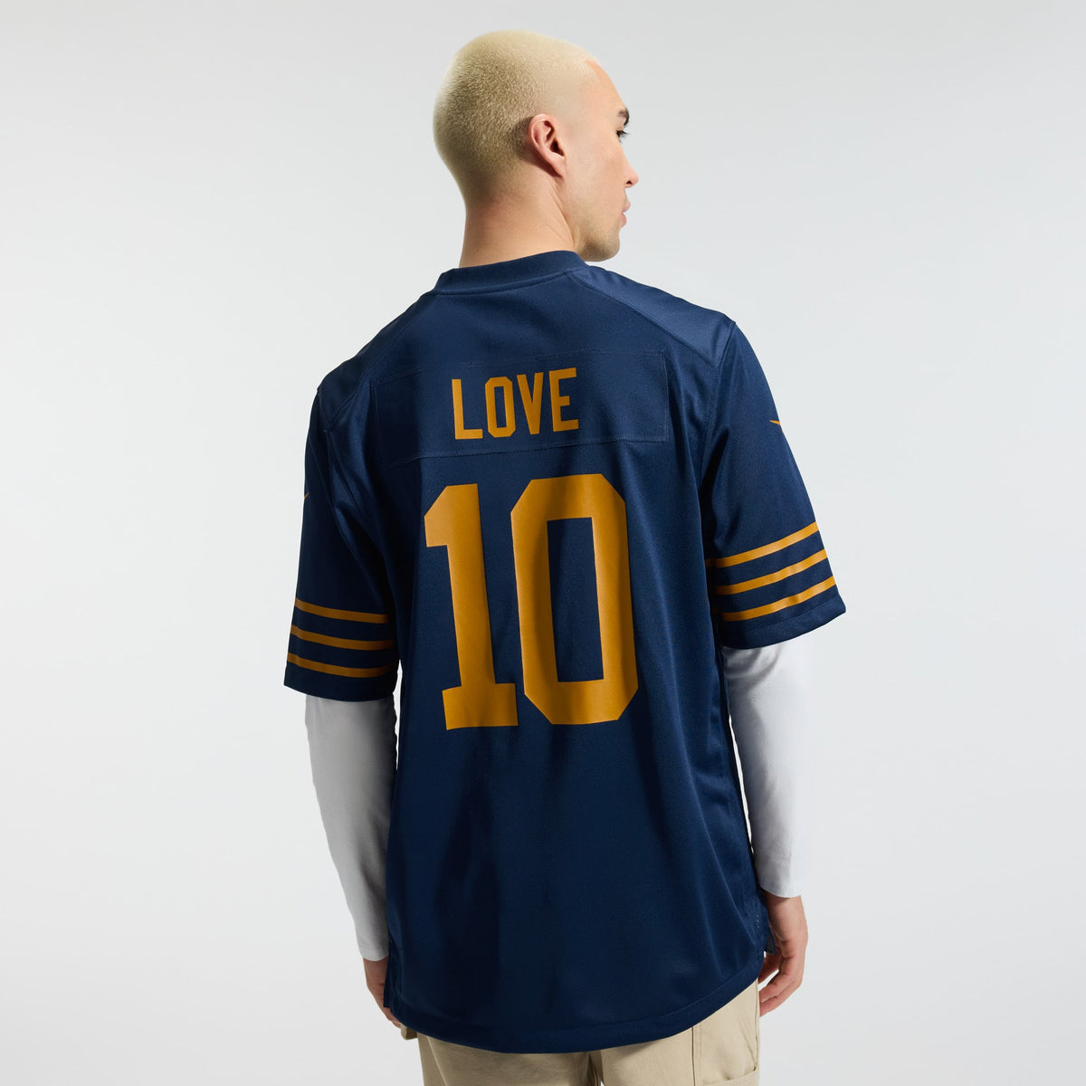 Men's Green Bay Packers Jordan Love Nike Navy The 1923 Classic Game Jersey