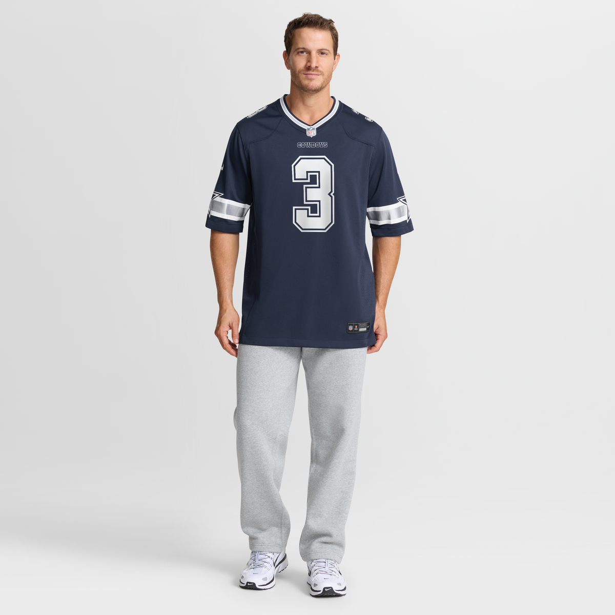 Men's Dallas Cowboys George Pickens Nike White Game Jersey