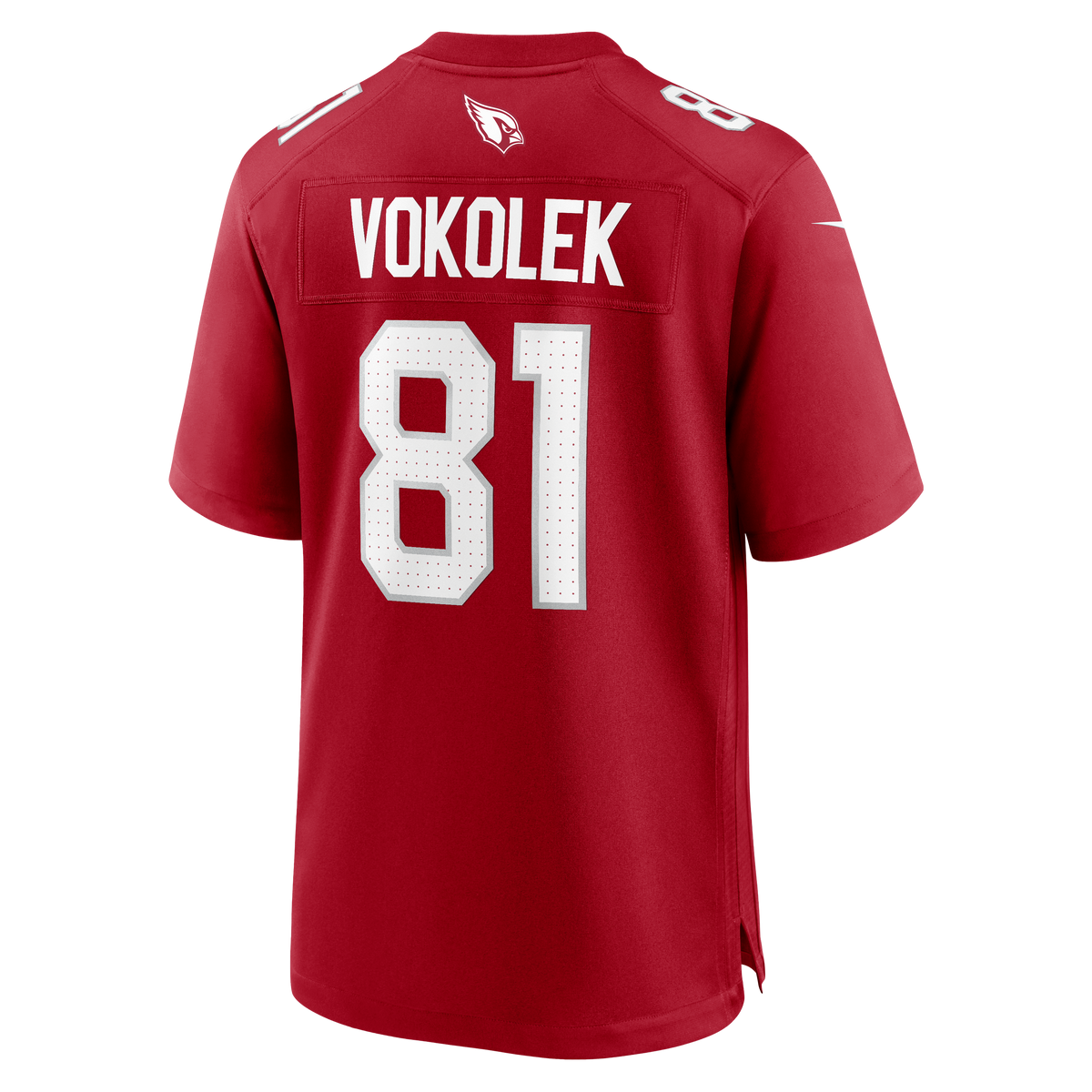 Men's Arizona Cardinals Travis Vokolek Nike  Cardinal Team Game Jersey