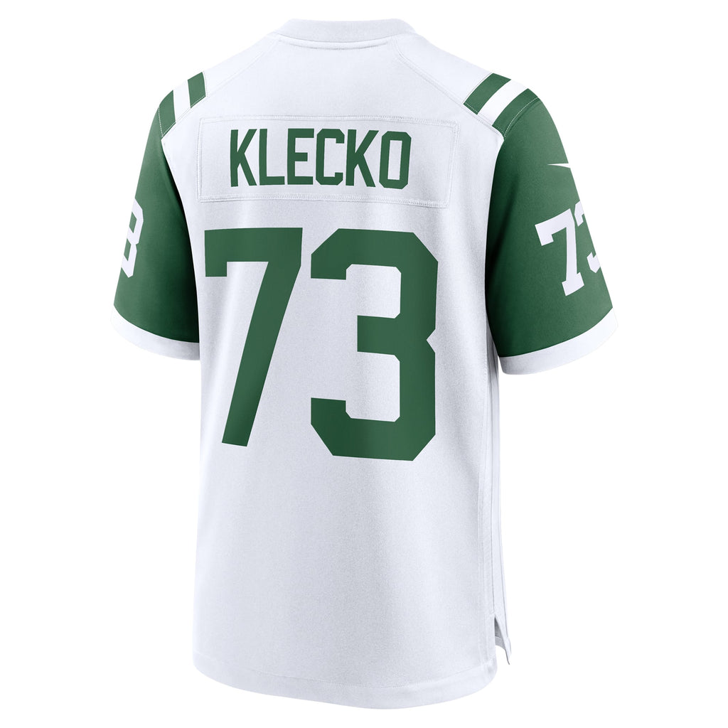 Men's New York Jets Joe Klecko Nike White Retired Player Alternate Game Jersey