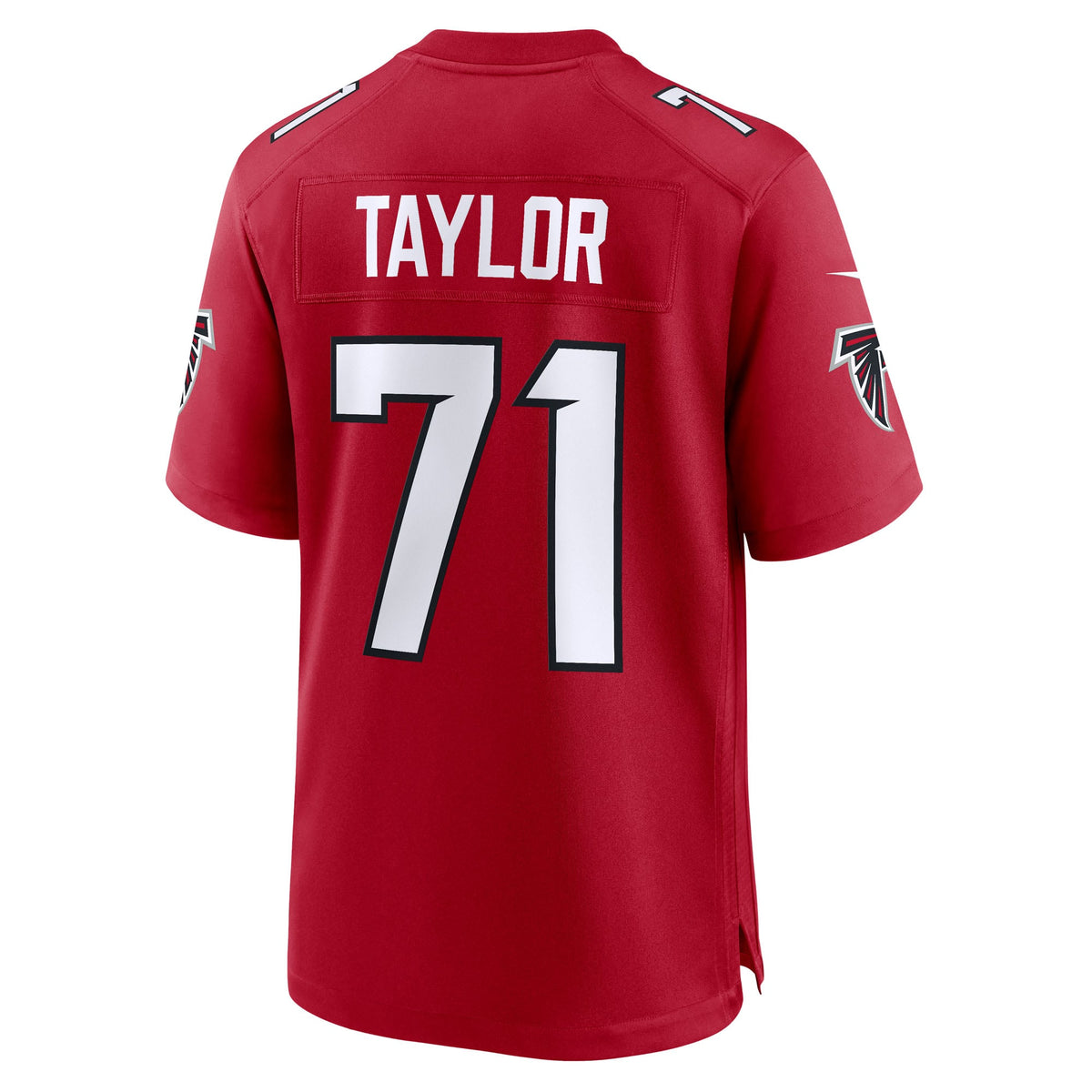 Men's Atlanta Falcons Jawaan Taylor Nike Red Team Game Jersey
