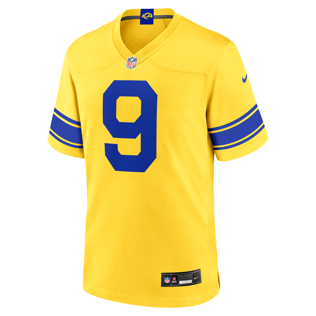 Men's Los Angeles Rams Matthew Stafford Nike Royal Team Game Player Jersey