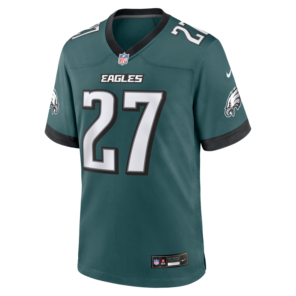 Men's Philadelphia Eagles Quinyon Mitchell Nike  Midnight Green Team Game Jersey