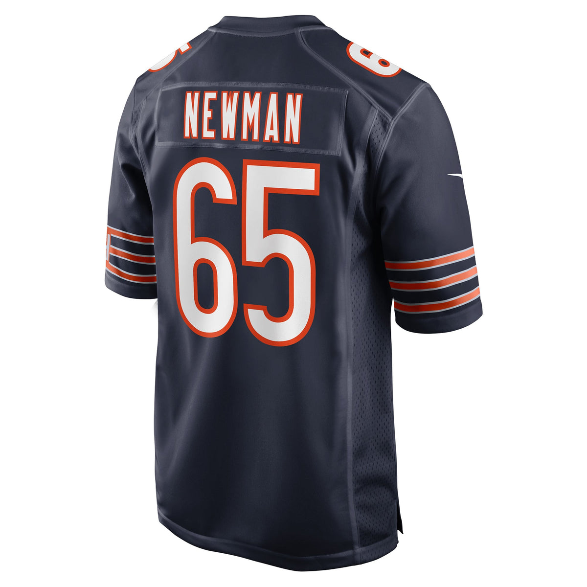 Men's Chicago Bears Luke Newman Nike  Navy Team Game Jersey