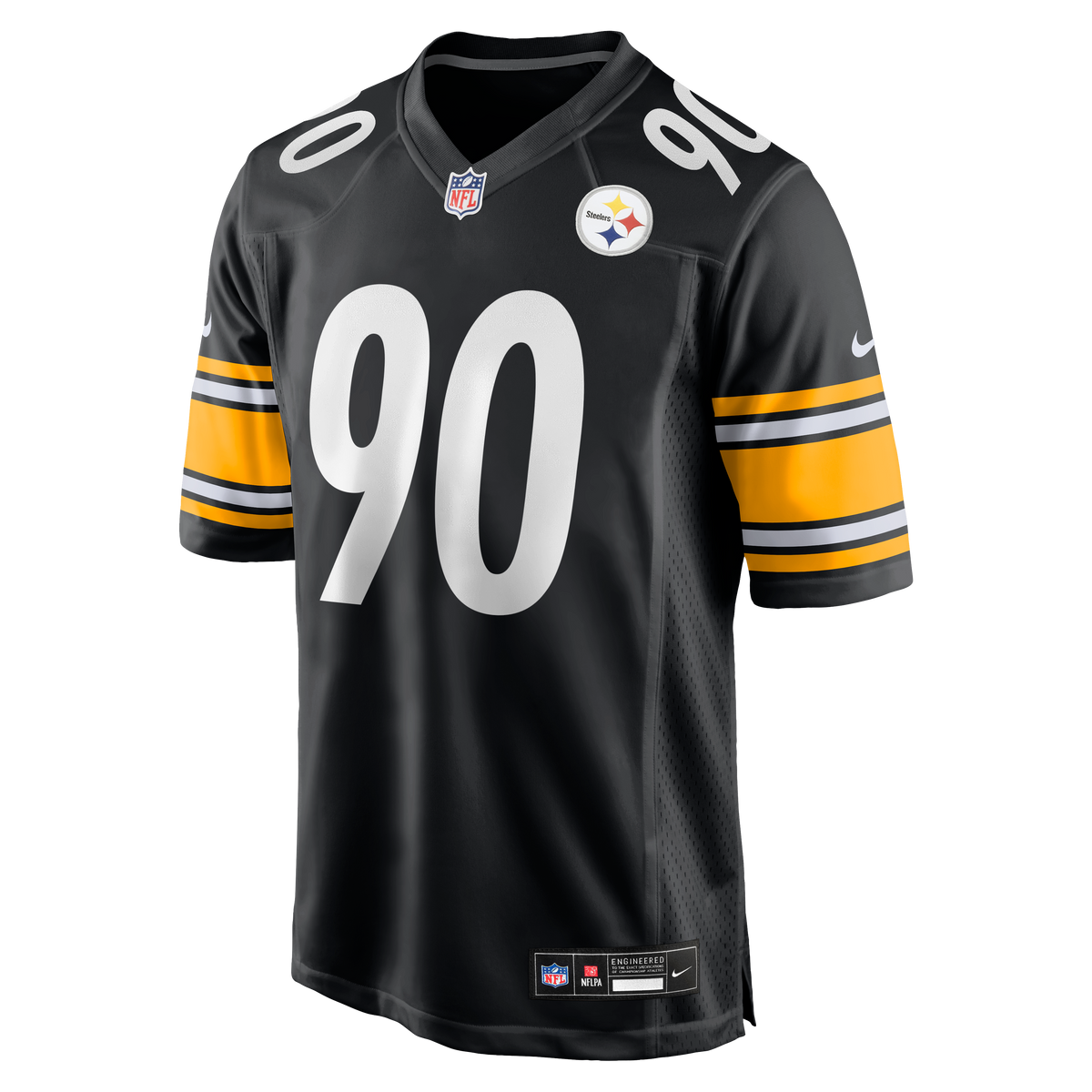 Men's Pittsburgh Steelers T.J. Watt Nike Gold Alternate 1933 Throwback Game Jersey