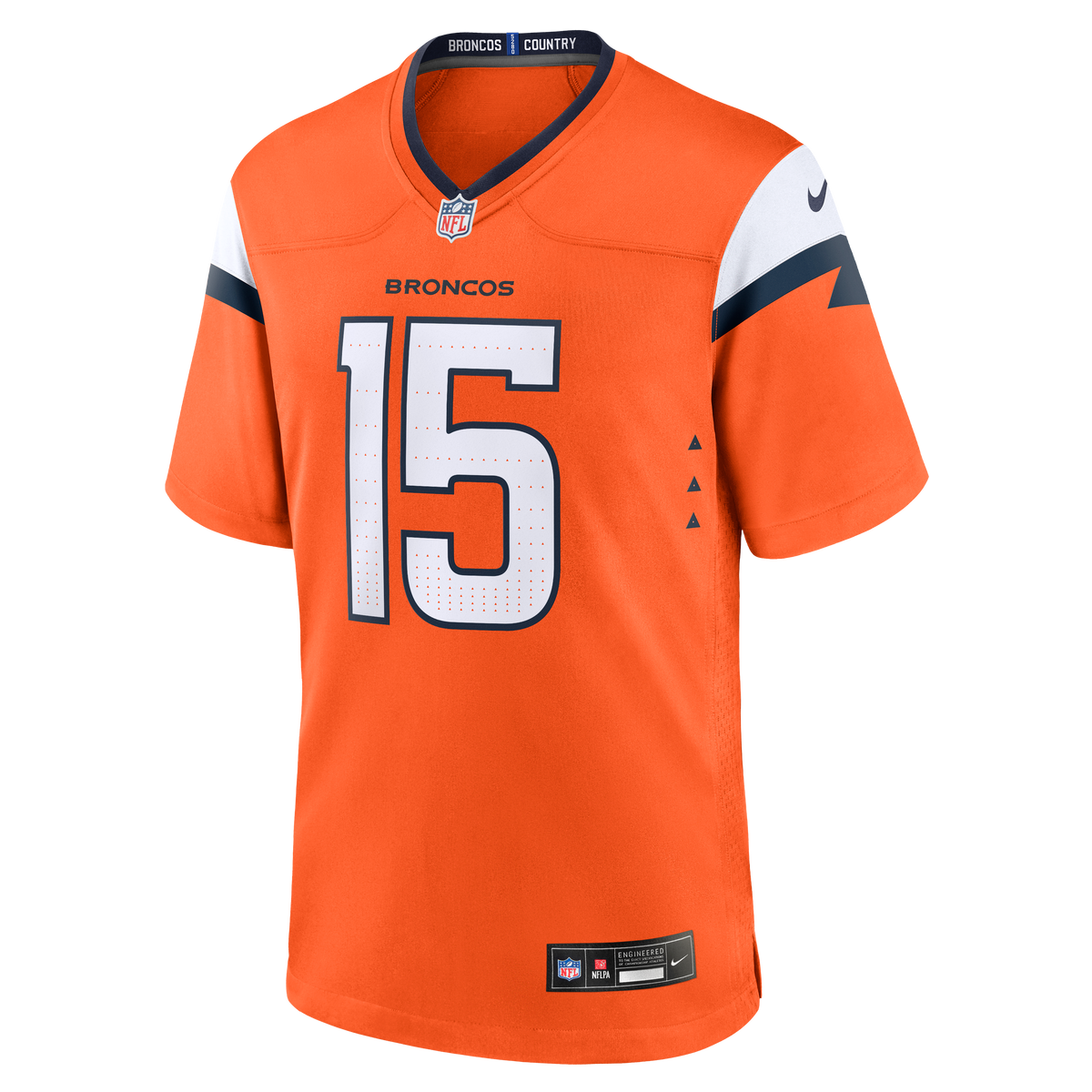 Men's Denver Broncos Nik Bonitto Nike  Navy Alternate Game Jersey