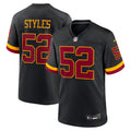 Men's Washington Commanders Sonny Styles Nike Black Game Player Jersey