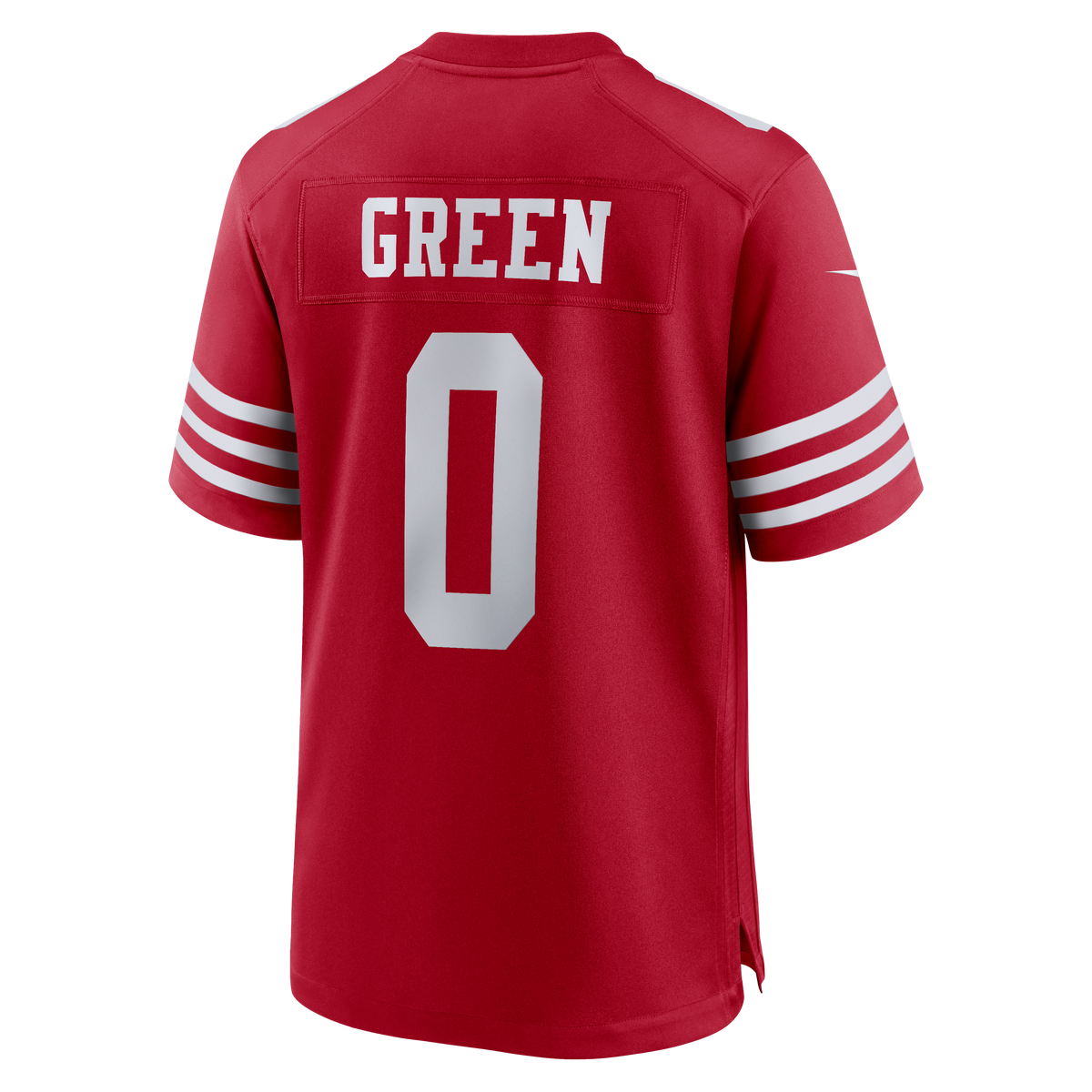 Men's San Francisco 49ers Renardo Green Nike  Scarlet  Game Jersey