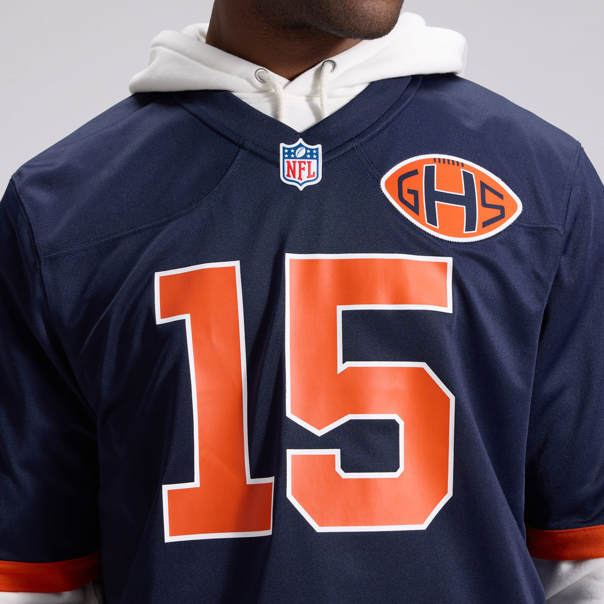 Men's Chicago Bears Rome Odunze Nike Navy 2026 Rivalries Collection Game Jersey