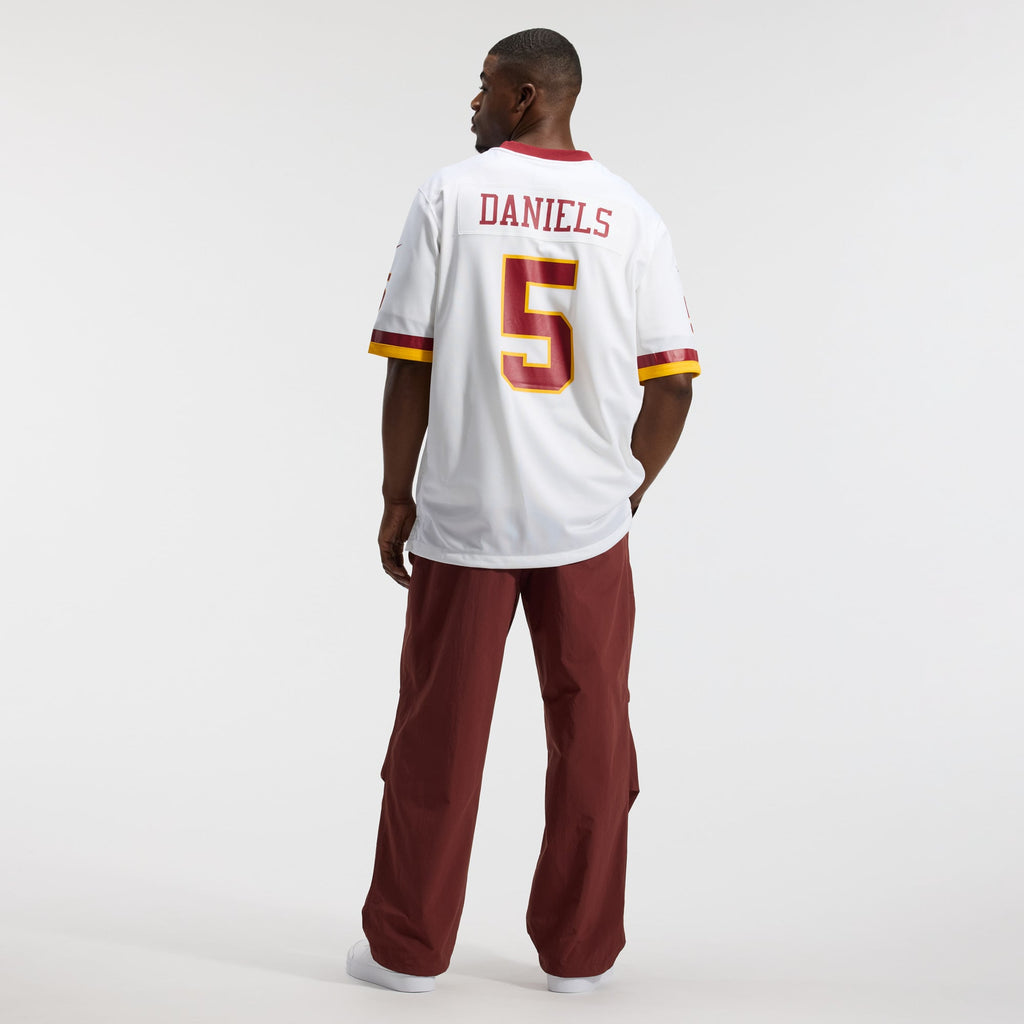 Hail Raiser Men's Washington Commanders Jayden Daniels Nike Black Alternate Game Jersey