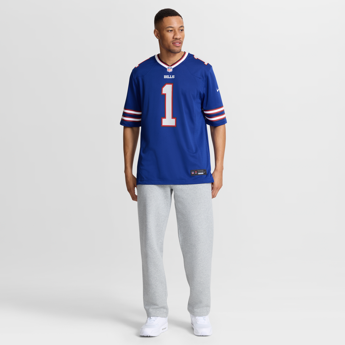 Men's Buffalo Bills Mecole Hardman Nike  Royal Team Game Jersey