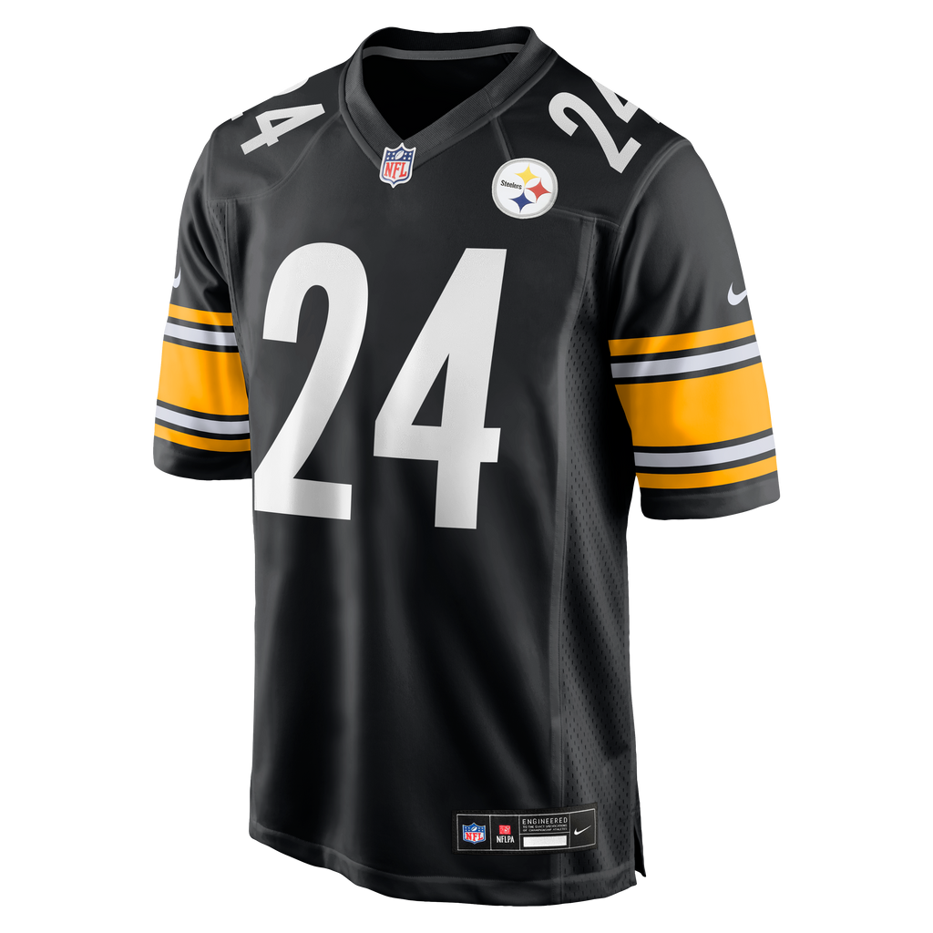 Men's Pittsburgh Steelers Joey Porter Jr. Nike Black  Game Jersey